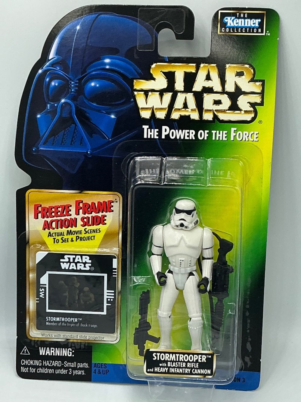 Star Wars Power Of The Force Stormtrooper Freeze Frame Figure New Sealed 1997